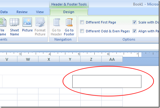 Edit the Right Section of an Excel Header
