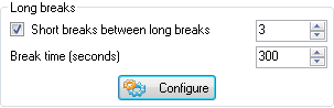 long breaks