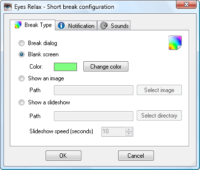 short break config