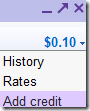 add credit