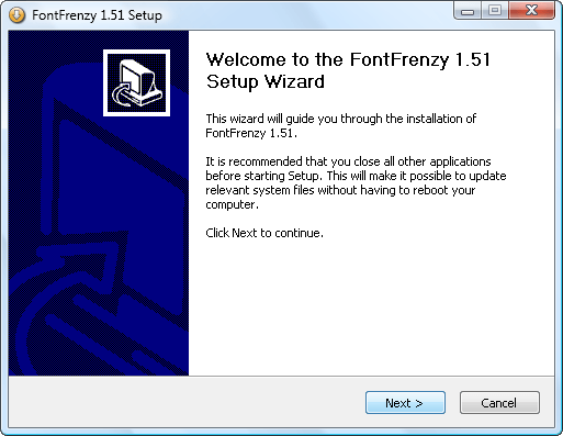 setup wizard