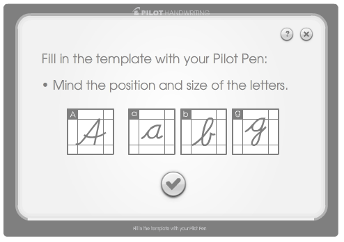 template instructions