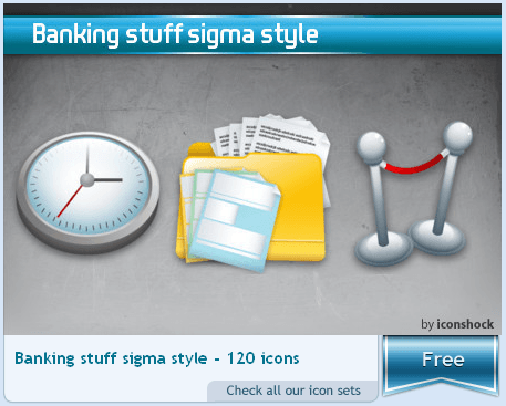 banking icons