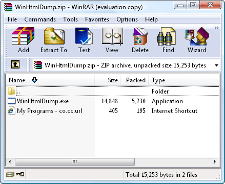 extract file