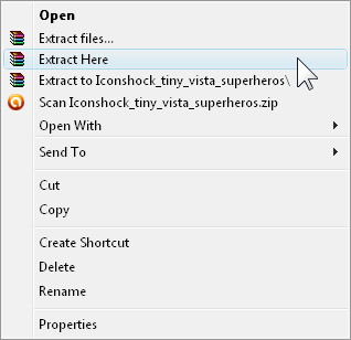 extract zip file