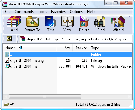 extract zip file