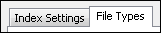 file types tab