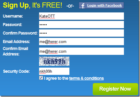 signup