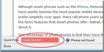 Firefox Search Box Turns Red