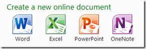 Office Live Application Icons