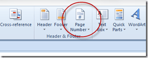 Page Numbers Icon
