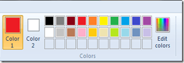 Changing Color in MS Paint