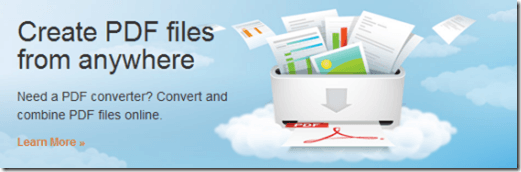 Create PDF Files Online