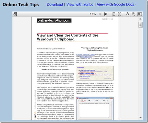 online tech tips on feed 2 pdf