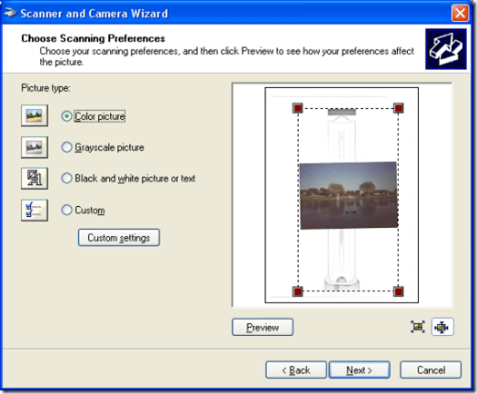 Scanning Properties