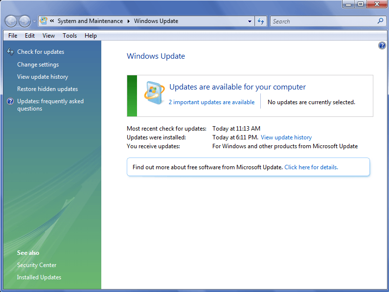 Windows Live Uninstaller Vista