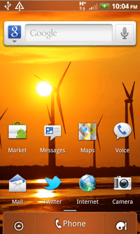 1 Homescreen