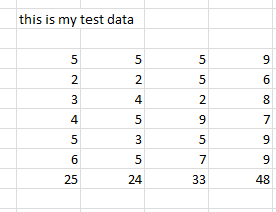 Beginning Data Sheet