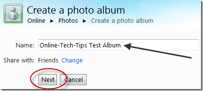 Create a Photo Album