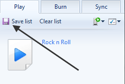 Save list Icon