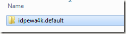 Default Folder