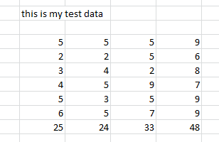 Original Data Sheet