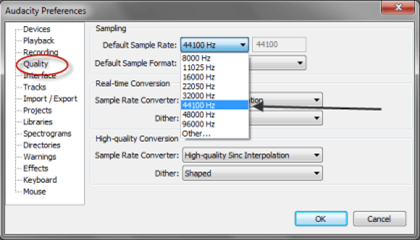 Sample Rate