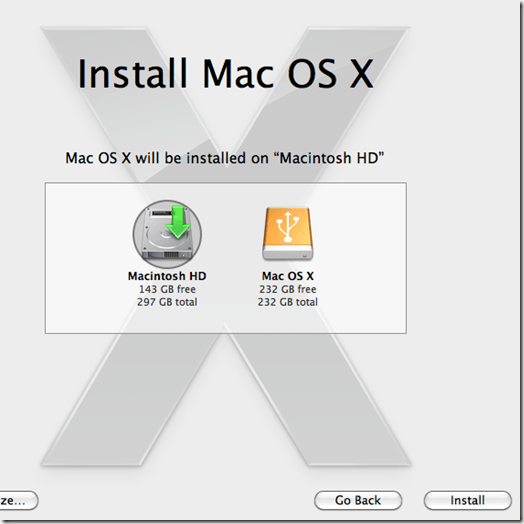 OS X External HD