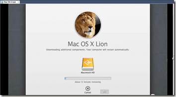 Lion Installing VMware