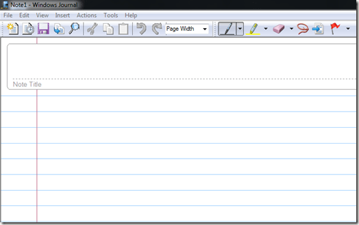 Windows Journal