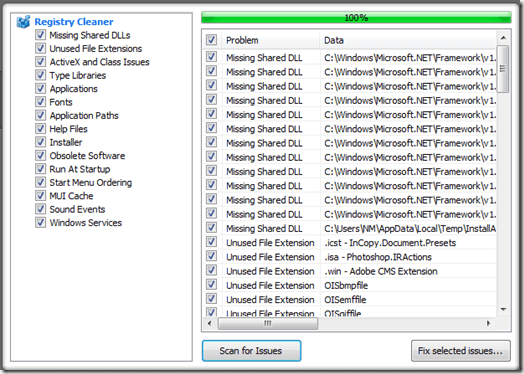 CCleaner Registry Editor