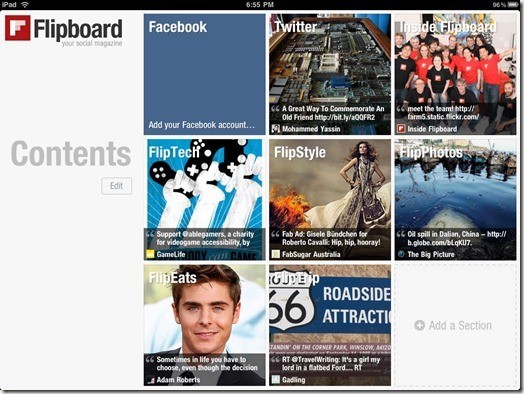 Flipboard Home