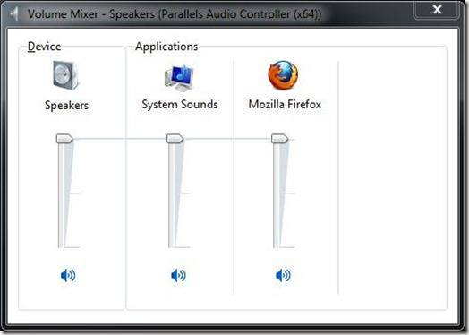 Volume Mixer