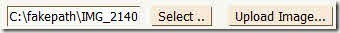upload file