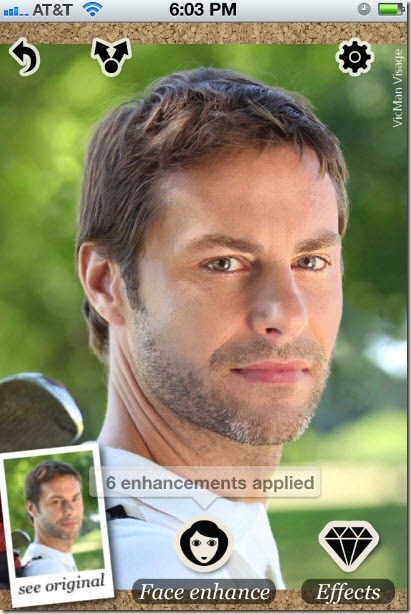 corrected photo