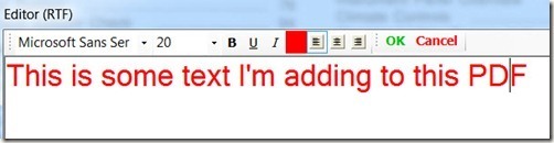 text