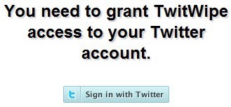 twitter access