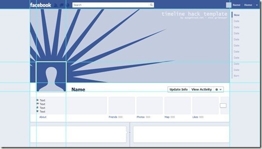 facebook template