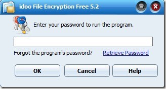 enter password