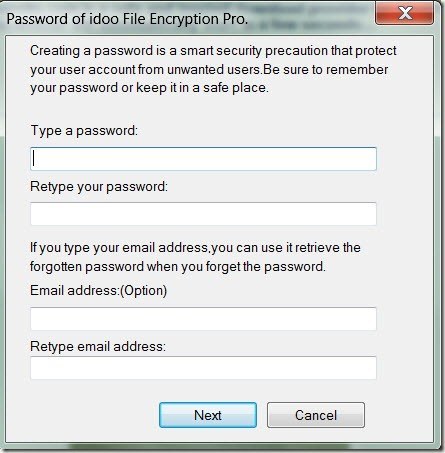 password