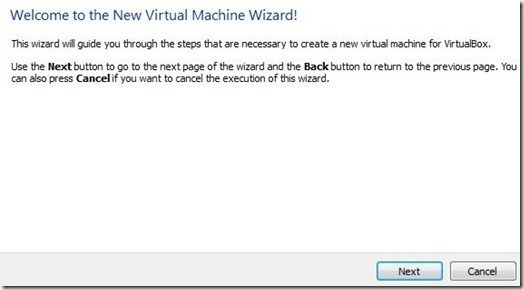 New VM Wizard
