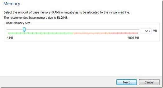 VirtualBox Memory