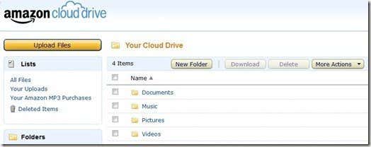 Cloud Drive Website