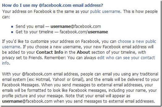How to use Facebook Email