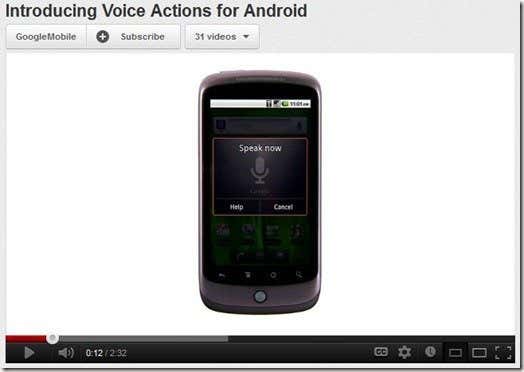 Introducing Voice Actions for Android