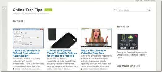 Online-Tech-Tips Feedly Added