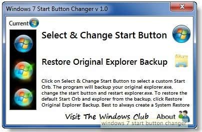 start button changer