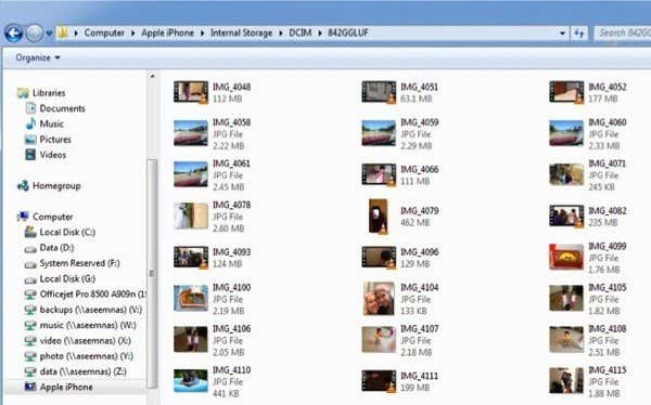 Photos videos windows