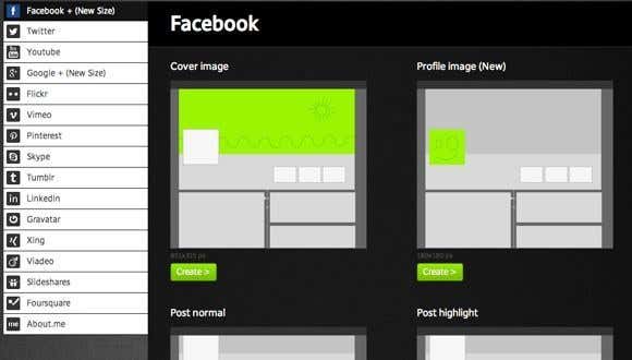 8 Tools for Creating Perfectly Sized Images for Social Media Sites