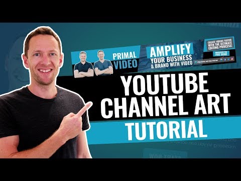 How To Make YouTube Channel Art